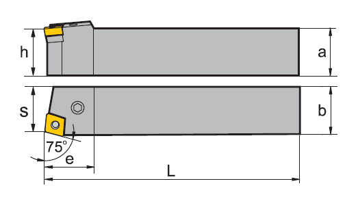 PCBNR 2525 M12 Державка