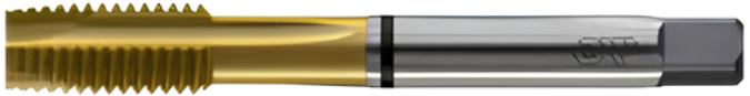 Метчик (TD854436) COMBO HSS-E DIN374 для метрич. резьбы с покрытием TiN (M10X1.25 6H 100.0L)