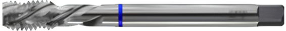 Метчик (TC963456) SPIRAL FLUTE HSS-E DIN374 для метр.резьбы с мелк.шагом ISO-DIN 13, M10X0.75 6H 90.