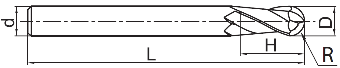 GM-2BL-R3.0 фреза