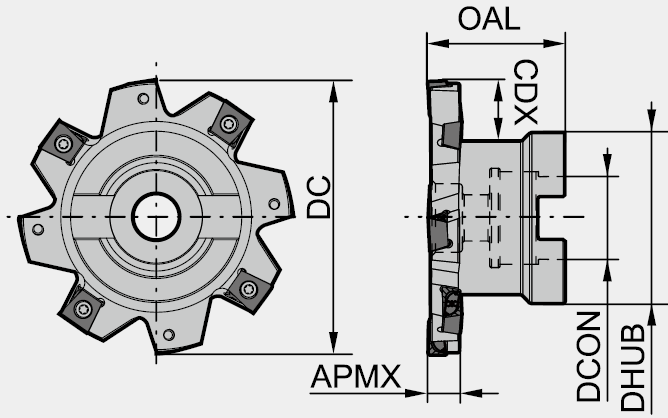SMP09-080x10-A22-LN10-08 фреза