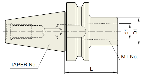 BT50-MTA2-45 оправка