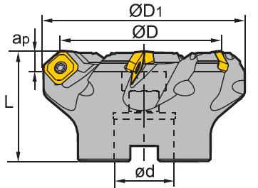 FMA01-063-A22-SE12-06C фреза (ZCC-CT)