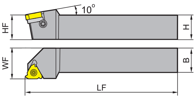 ZSEL 2525M16 (ZCC-CT) резец