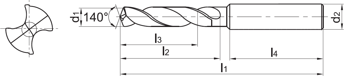 1536SU05-0650 KDG303 сверло