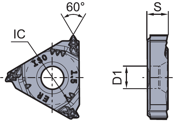 Z16IR2.0ISOPP YBG205 (ZCC-CT) пластина