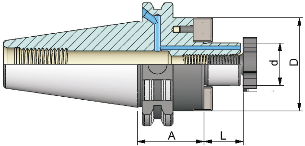 SK40-FMB22-100 оправка