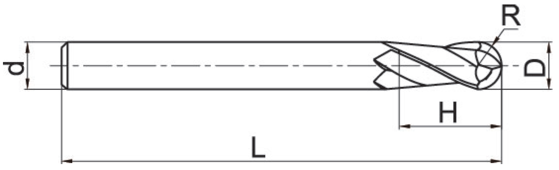 AL-2B-R6.0 фреза