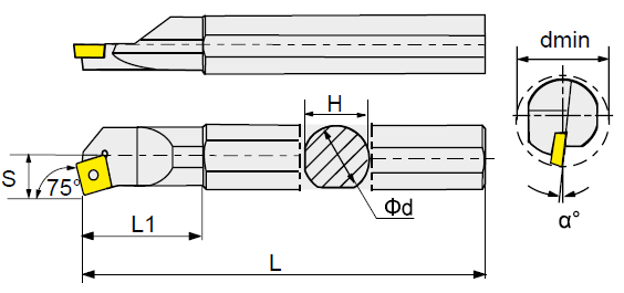 S20Q-SSKCR09 державка