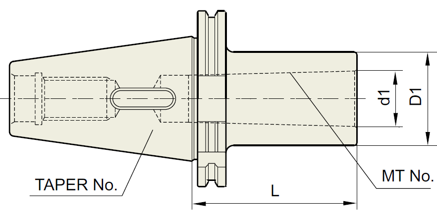 SK40-MTA2-50 оправка