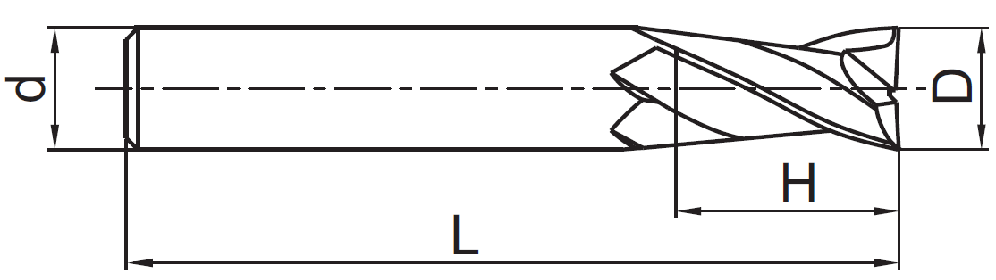NM-2E-D4.0 KMG309 (ZCC-CT) фреза