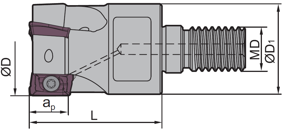 QCH-25-APKT11-M12-04 (ZCC-CT) фреза