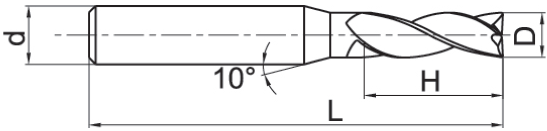 AL-3EL-D3.0 YK30F фреза