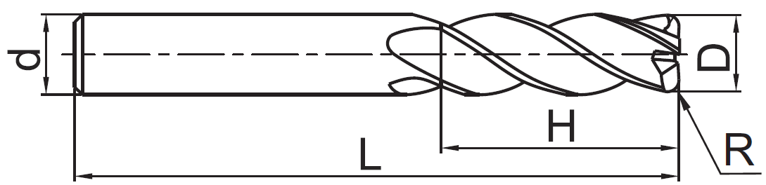 GM-4R-D12.0R3.0KMG303 фреза