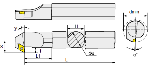 S25R-SDZCL11  Державка