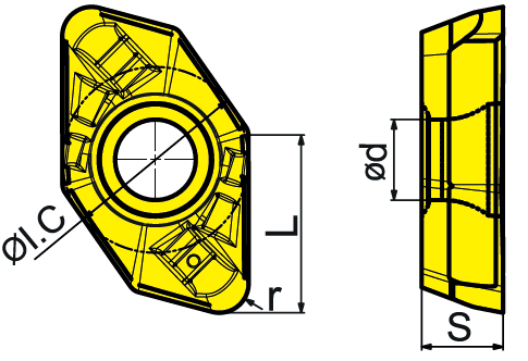 VPGT220510-LP YD101 (ZCC-CT) пластина