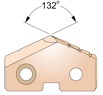 Spade Drill M4 Insert TiN #1 20.0X4.0X1 пластина (YG-1)S1455200