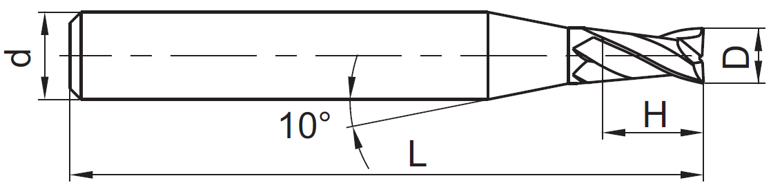 GM-2ES-D0.5 фреза