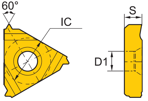 Z16IL1.5ISO YBG205 Пластина