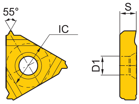 Z16ER14W YBG205 (ZCC-CT)  пластина