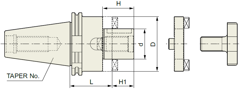 0204216 TENDO ES SK40 Ø20x24.6 оправка