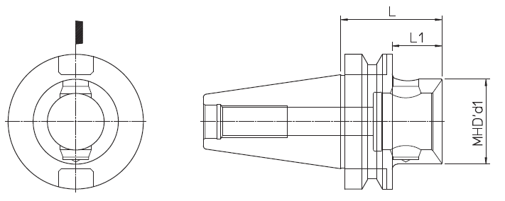 MAS403 BT50 MHD 50.66 хвостивик