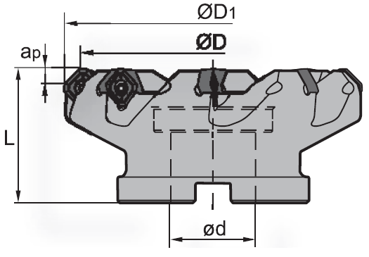FMA11-125-B40-SN15-08 фреза