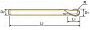 Фреза 4G MILL 2FL B E/M 6X6X12X90 (YG-1)