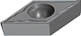 DCMT 11T308-EM YBG205 (ZCC-CT) пластина
