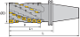 HMP01-050x84-BT50-SP12-04 корпус фрезы
