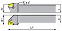 ZSEL 2525M16 (ZCC-CT) резец