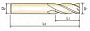 Фреза 4G MILL 4FL MPH E/M 8X8X20X70 (YG-1)