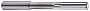 K411100400 CARBIDE STR.NC MACHINE REAMER 4X4X19(42)X75 (YG-1) развертка, цековка