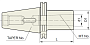 SK40-MTA2-50 оправка