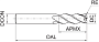 HMX-4R-D4.0R0.3 KMG5515 (ZCC-CT)фреза