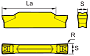 ZTED02503-MM YB9320 пластина твердосплавная