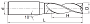 ALG-3E-D3.0 KMD401 фреза