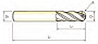 V7 PLUS 4FL Multiple Helix Ball E/M 6X6X13X57 фреза (YG-1)