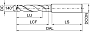 1534ST03-0250 KDG303 (ZCC-CT) сверло
