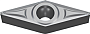 VCGT 110304-SF YBG205   пластина твердосплавная