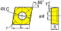 CCGT 060204L USF YBG205 Пластина
