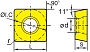 SPMT 120408-HT-1YBG212 пластина твердосплавная